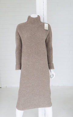 Utö Knitted Dress Brown