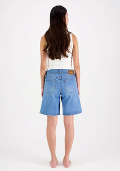 Nina Denim Shorts Light Blue
