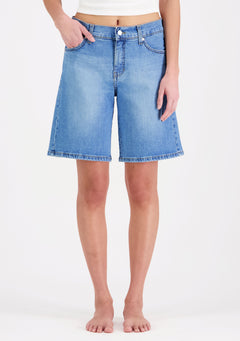 Nina Denim Shorts Light Blue