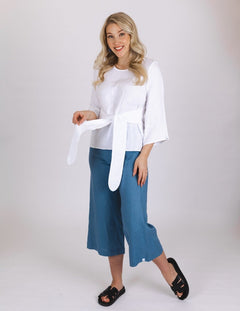 Ophelia Blouse Coconut Milk White - IVALO.COM