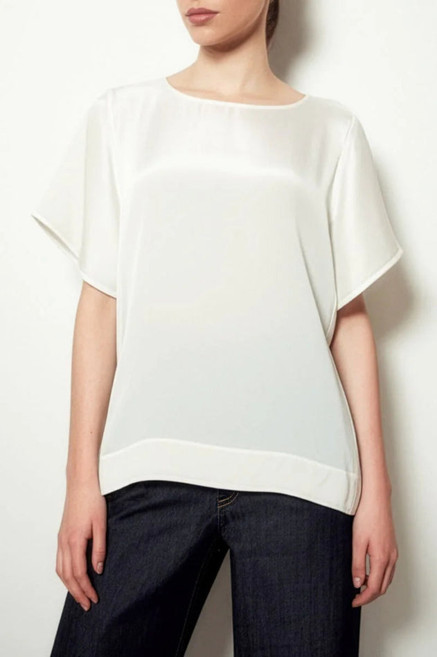 Oversized Tee Off-White - Studio Heijne