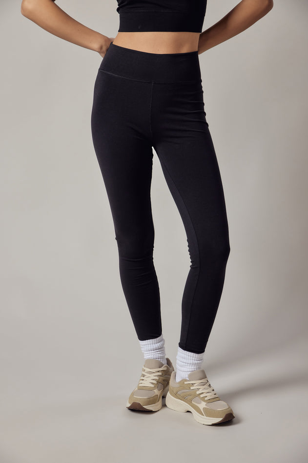 Women's High Waist Organic Cotton Leggings