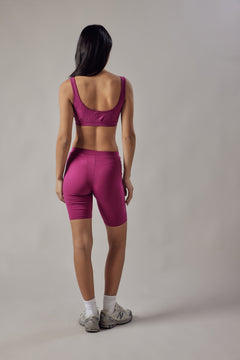 Pyöräilyshortsit Fuksia Pinkki