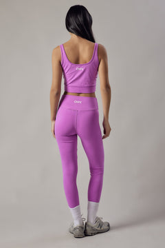 Women's Active High Waist Leggings & Sports Top Set