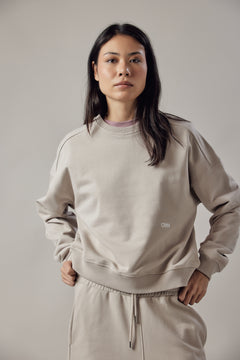 Felpa Girocollo Loose Fit