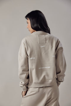 Felpa Girocollo Loose Fit