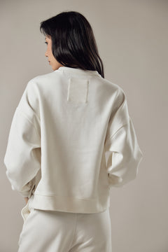 Felpa Girocollo Loose Fit Interlock -mallistossa