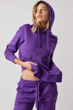 Women's Side Slit Sweatshirt & Joggers Set