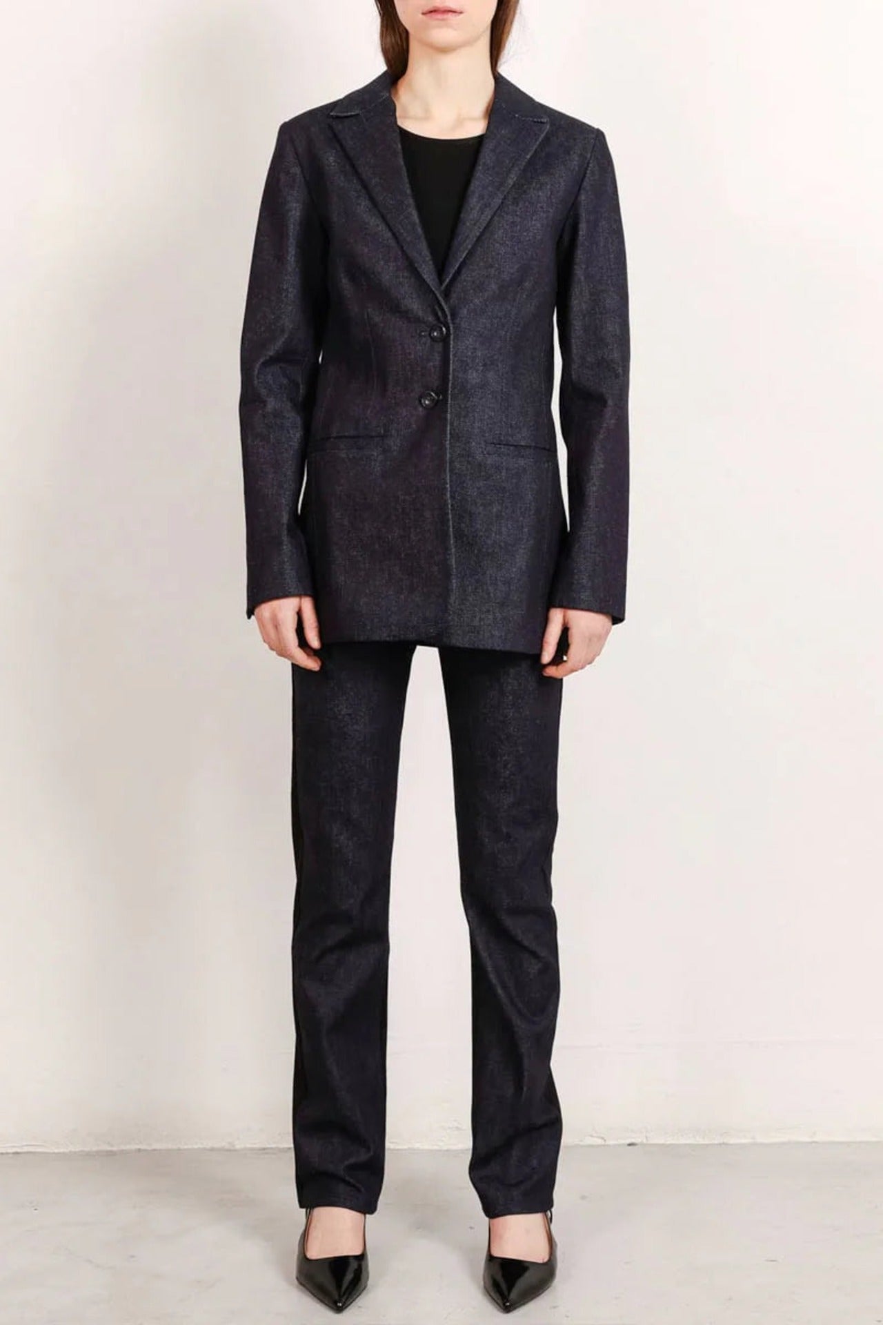 Grace Raw Denim Blazer - Studio Heijne