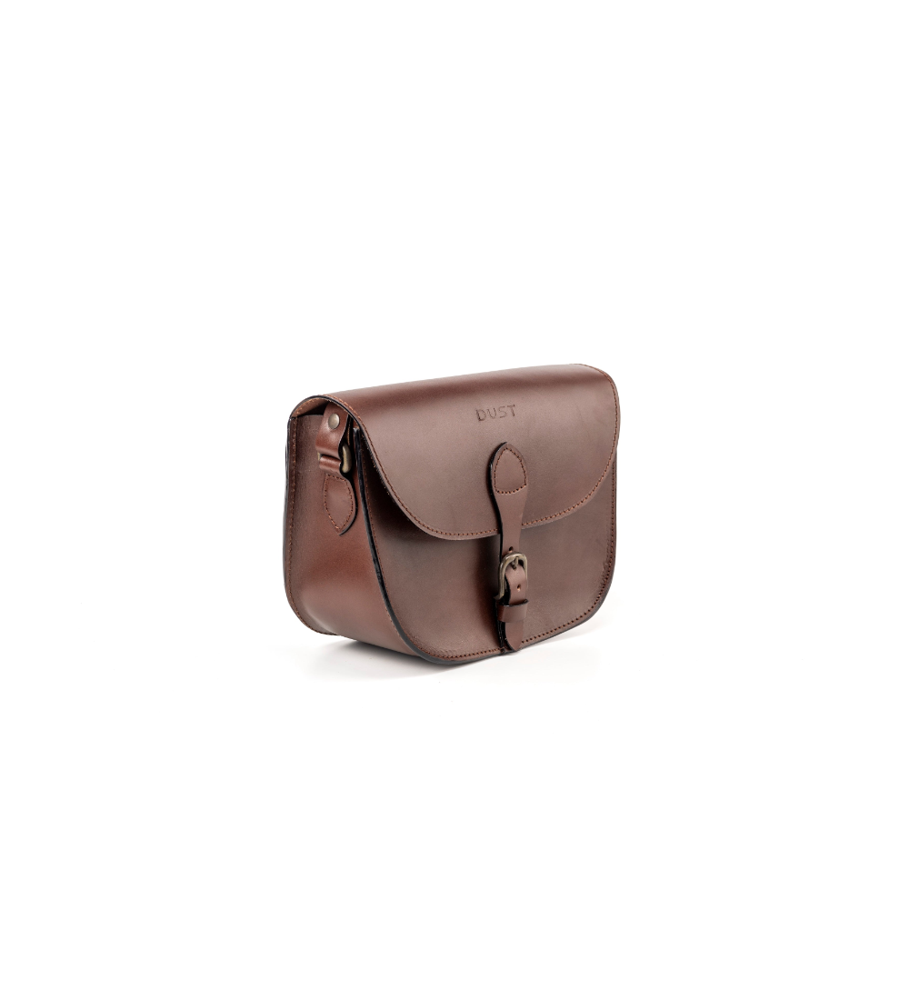 Leather Bag Princeton Collection Dark Brown