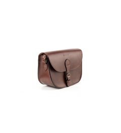 Leather Bag Princeton Collection Dark Brown