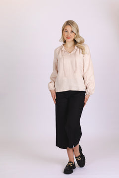 Paloma Blouse Sandshell Beige