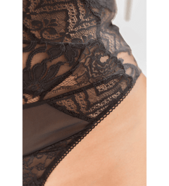 Bouquet Lace Patchwork Bodysuit