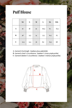 Puff Blouse Olive Anemone
