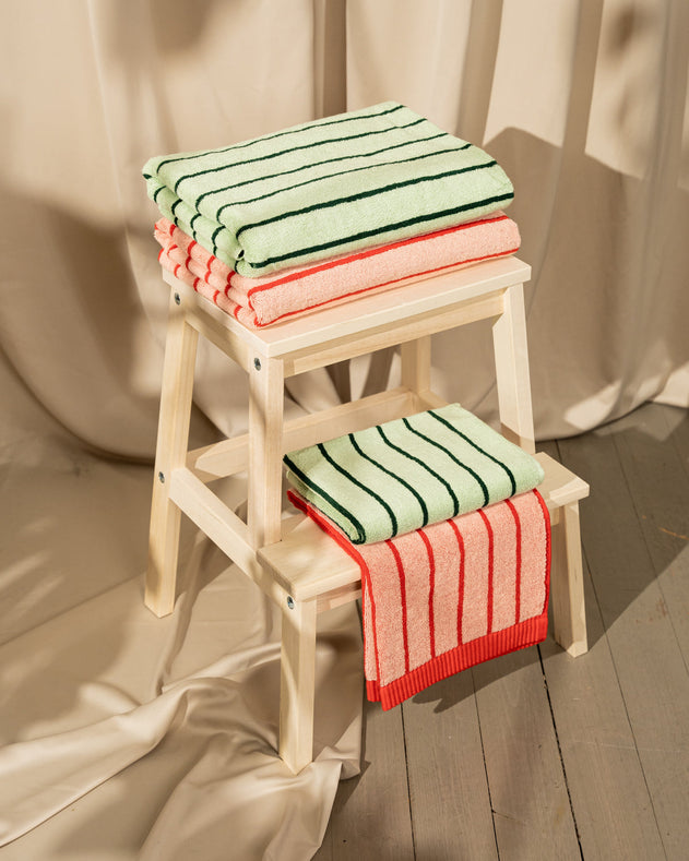 Toive Big Towel Set 2 Hand Towels & 2 Bath Towels