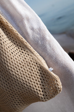 Mare Linen Summer Bag Sand