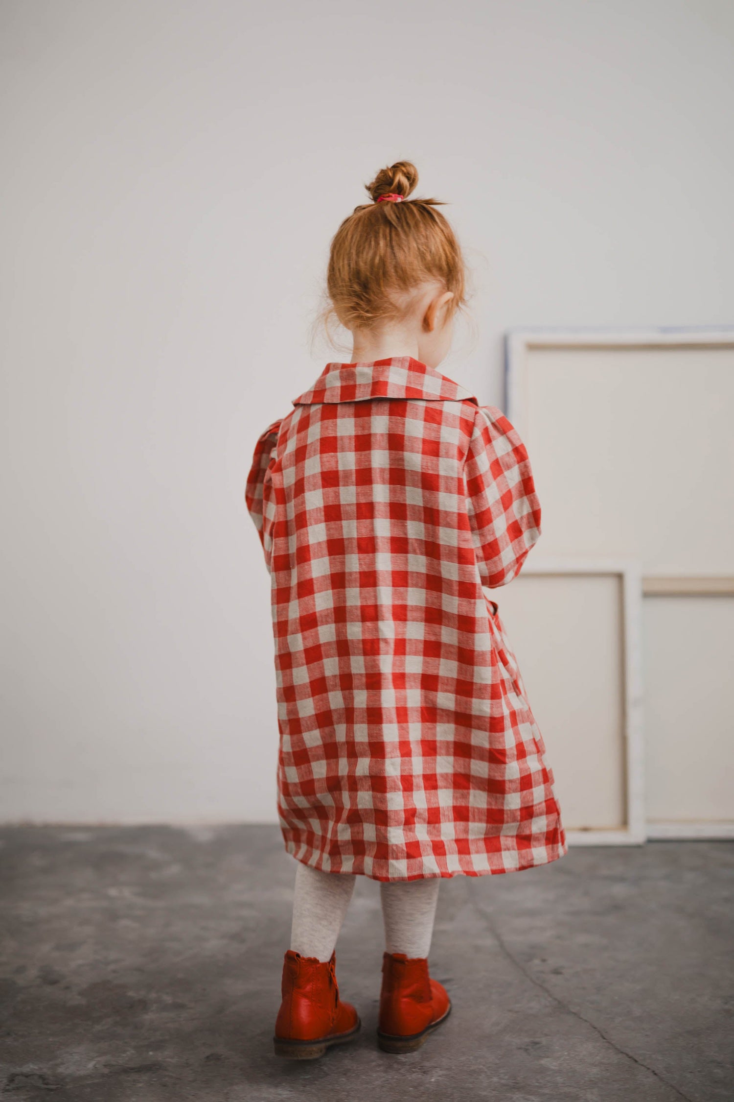 Kids' Gabija Linen Dress