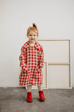 Kids' Gabija Linen Dress