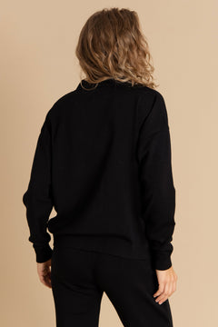 Bene Merino Cardigan Black