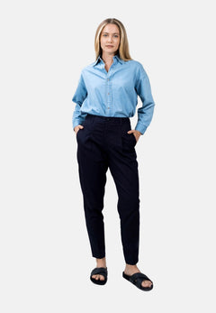 Salo Tapered Trousers Blackbird