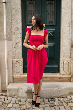 Ariela Mekko Peacock Pinkki