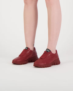Mother-Of-Pearl Sneakers Cherry Leather