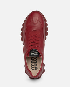 Mother-Of-Pearl Sneakers Cherry Leather