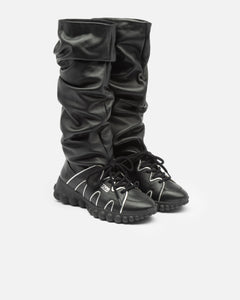 String Boots Black