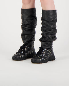 String Boots Black