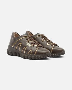Chain Reaction Sneakers Espresso Leather