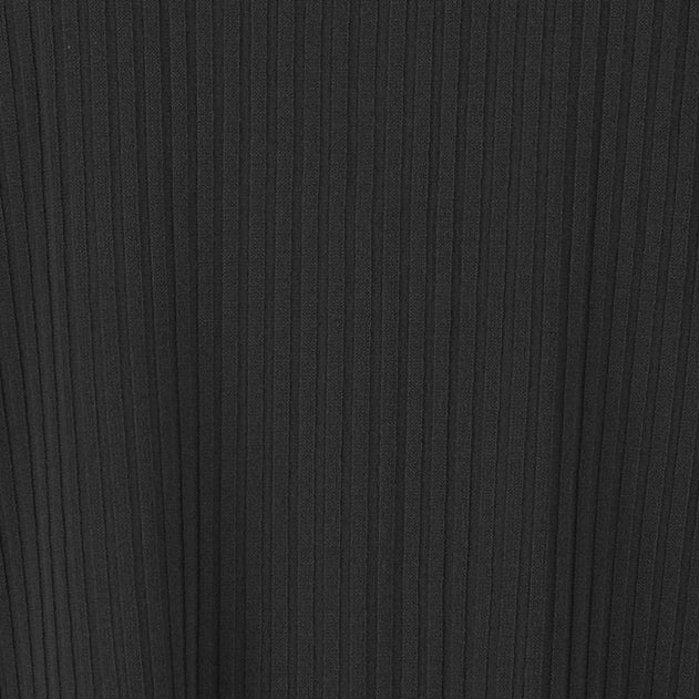 Vera Ribbed Pants Black