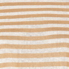 Tanto Unisex Linen Long-Sleeve Top Sand Striped