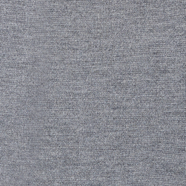 Piccolo Pleated Merino Mini Skirt Light Grey