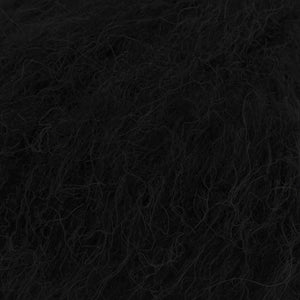 Melody Mohair Polo Top Black