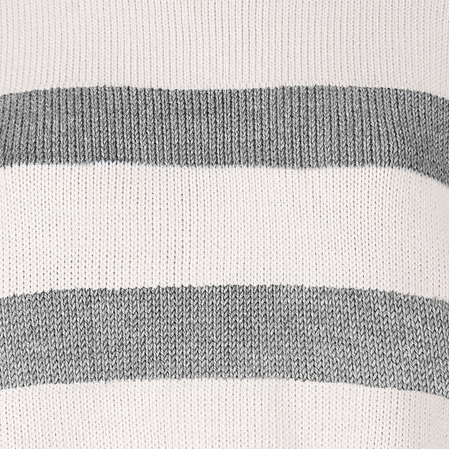 Marina Merino Jumper Grey Striped