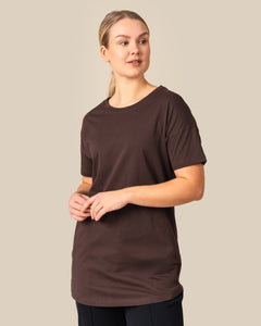 Toive Long T-Shirt Dark Brown