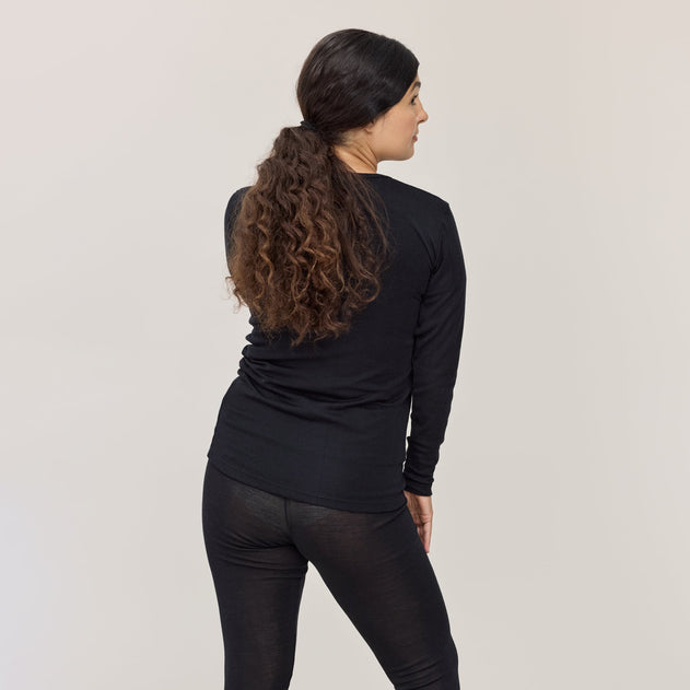 Klassikko Long Sleeve Top Merino Silk
