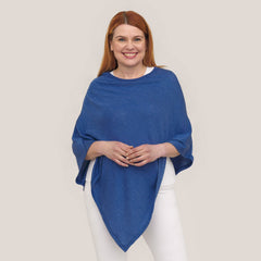 Naisten merinosilkkiponcho