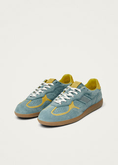 Tb.490 Rife Leather Sneakers Blue Grey