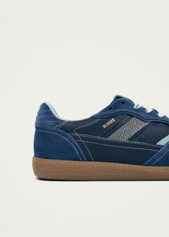 Tb.490 Rife Leather Sneakers Grain Cobalt