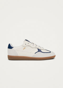 Tb.490 Rife Leather Sneakers Grain White Navy