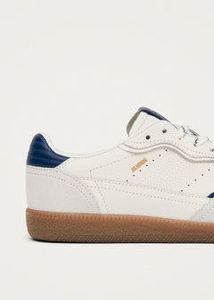 Tb.490 Rife Leather Sneakers Grain White Navy