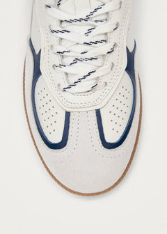 Tb.490 Rife Leather Sneakers Grain White Navy