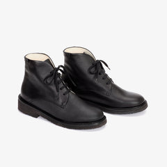 Ola Crepe Boots Black