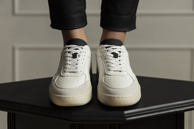 The Hedonist Sneakers White Grey Black
