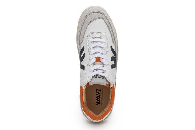 The Misfit Sneakers Grey White Orange
