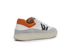 The Misfit Sneakers Grey White Orange