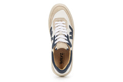 The Misfit Sneakers White Blue Almond Milk
