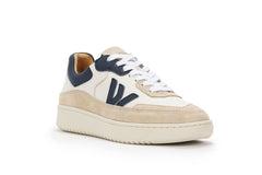 The Misfit Sneakers White Blue Almond Milk