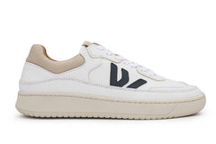 The Misfit Sneakers White Grey Almond Milk